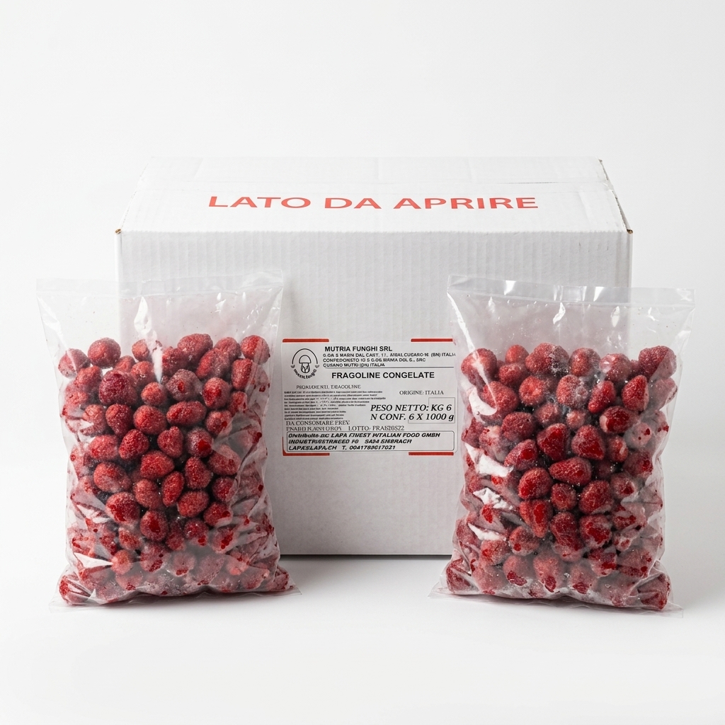 Fraises des Bois Surgelées 1 kg (Carton 6 kg) — Mutria Funghi