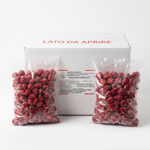 Fraises des Bois Surgelées 1 kg (Carton 6 kg) — Mutria Funghi