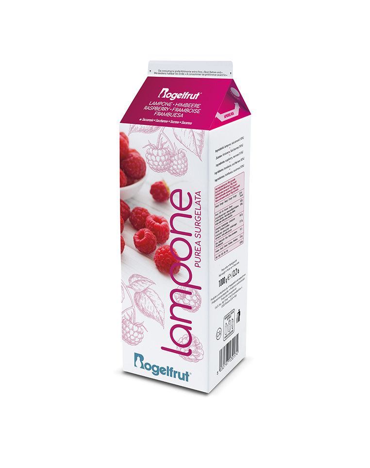 PUREA ZUCCHERATA 10% LAMPONE 1KG CONF 6KG CRT MIO