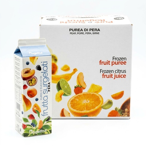 Purée de Poire Sucrée 10% Surgelée 1 kg (Carton 6 kg) — MIO