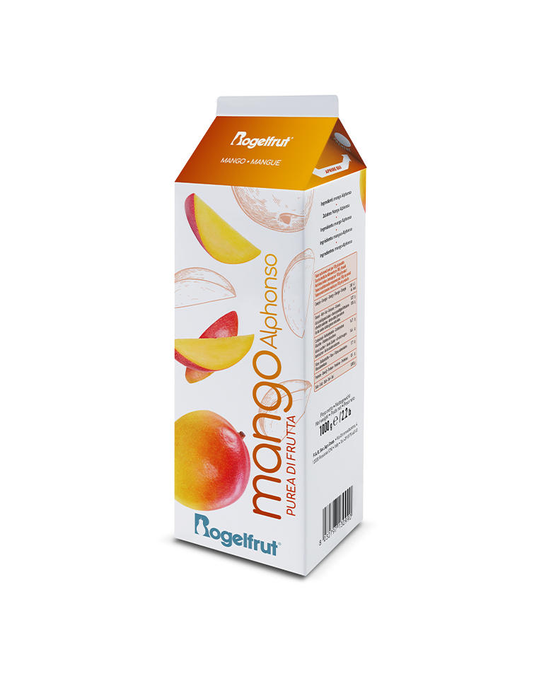 Purea Mango Alphonso 1kg pkg 6kg krt Mio
