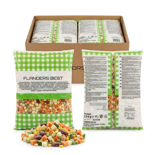 Minestrone IQF Belgium 2.5 kg