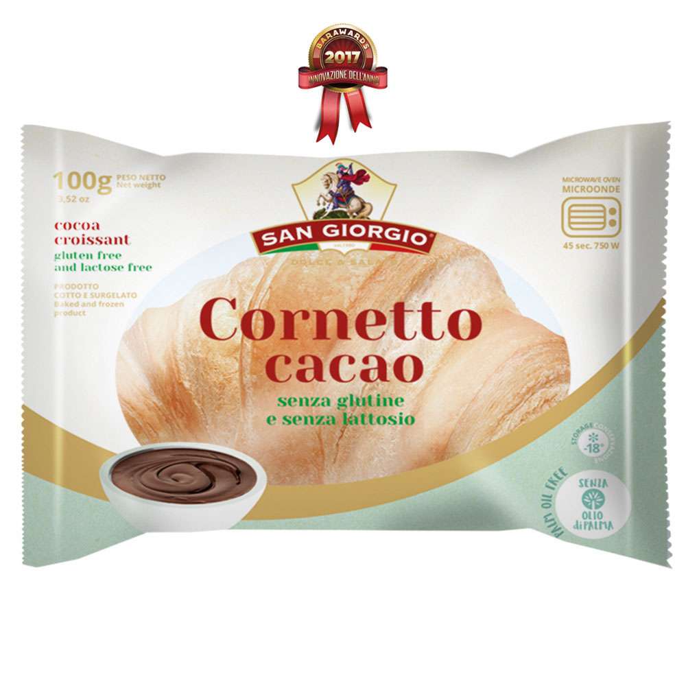 CORNETTO SENZA GLUTINE CIOCCOLATO 100G PZ 15 PZ CRT SG