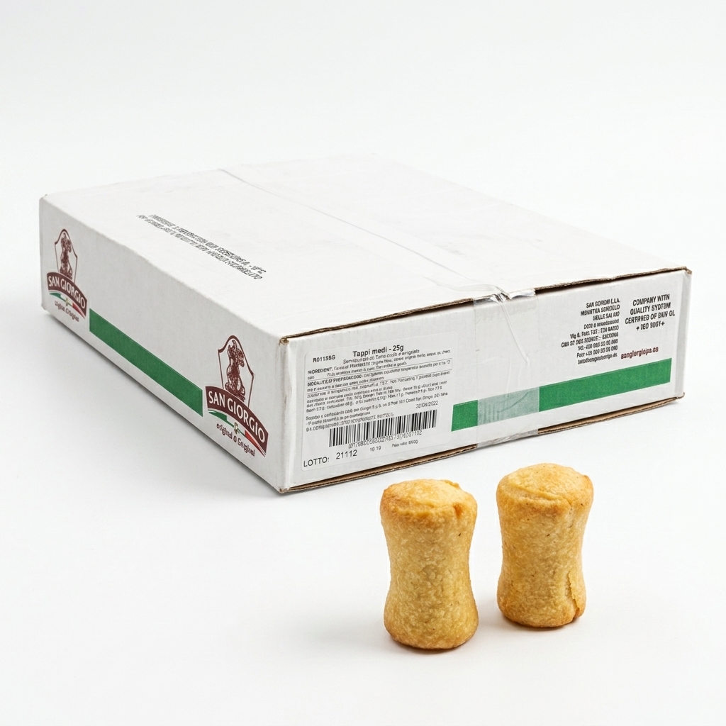 Tappi Medi 25 g Impasto Surgelato 6 kg — San Giorgio