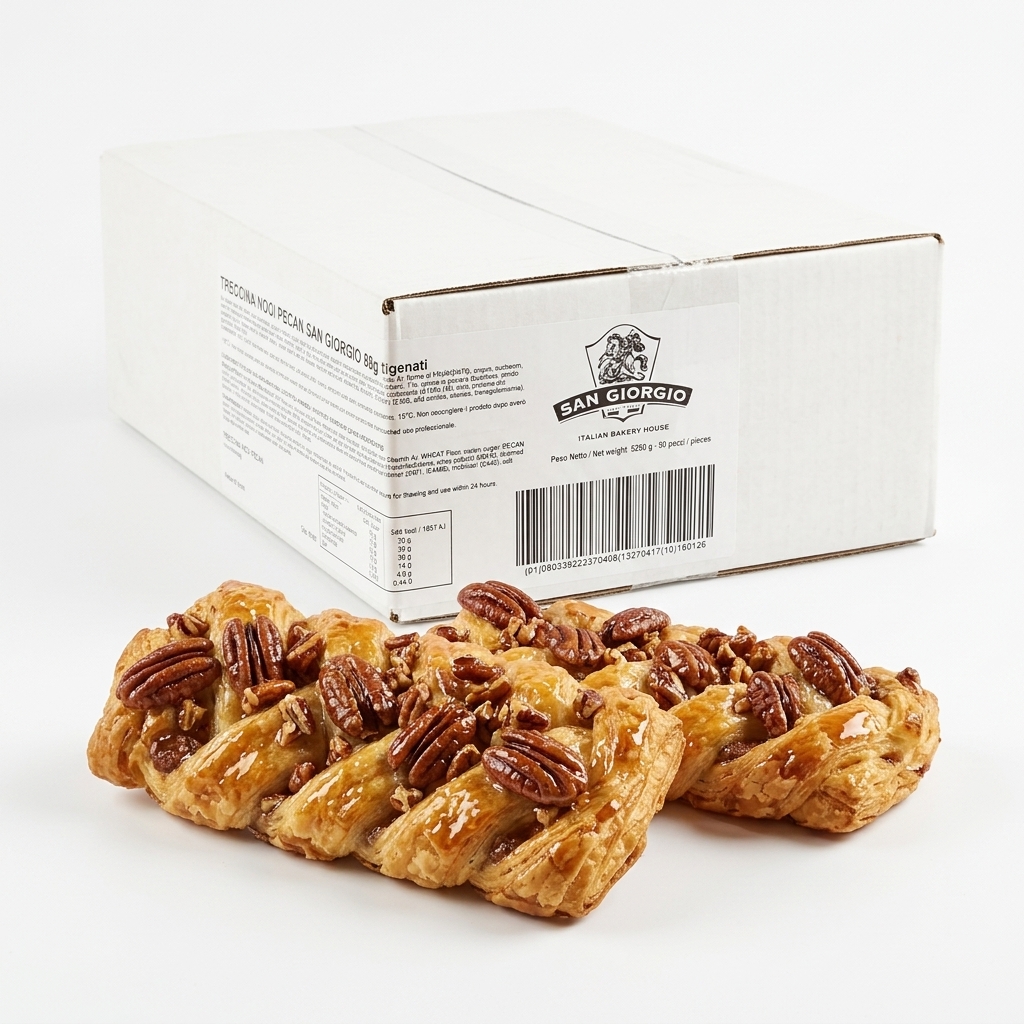 Pecan Pastry Braid 88 g — San Giorgio