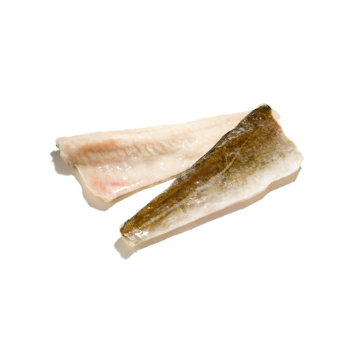 Filets de merlu nordique désalés IQF d'Islande 500–1000 g (Carton 4,5 kg) FREDD
