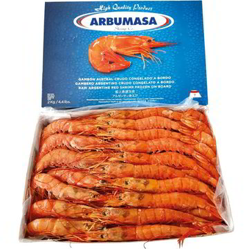 Gambero Argentina L1 Cong Bordo pkg 2kg 12kg krt Dsd