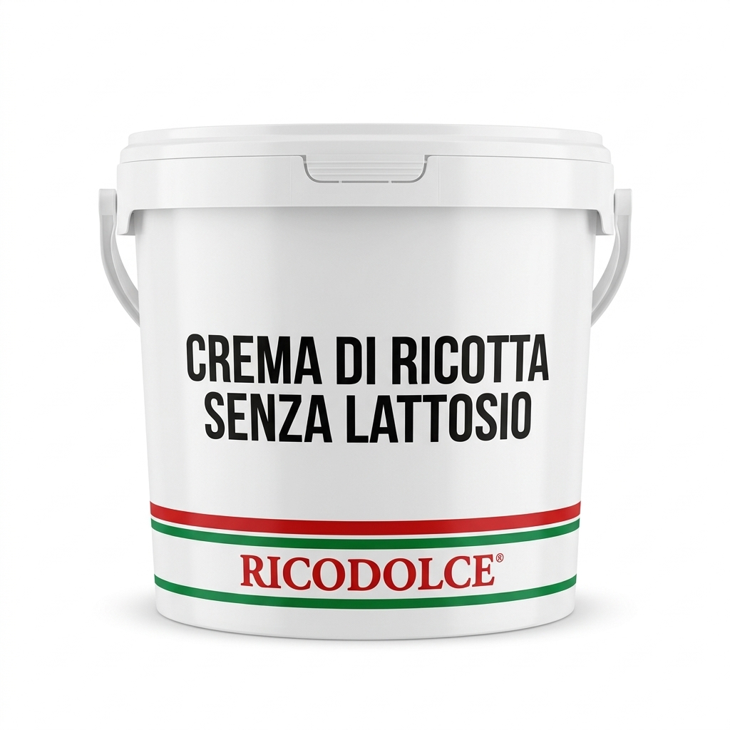 Crema Ricotta Secchio Zuccherata No Lattosio secch 3.5 kg