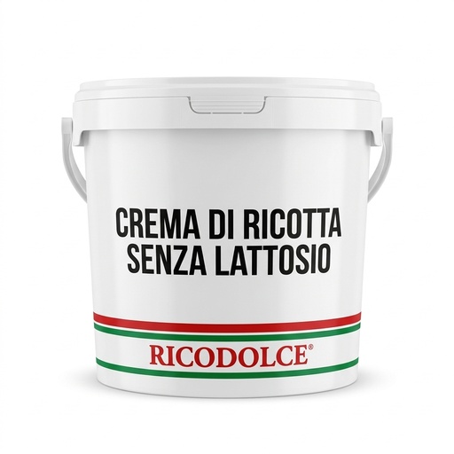Crema Ricotta Secchio Zuccherata No Lattosio secch 3.5 kg