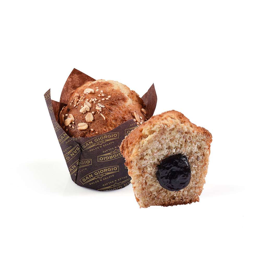 Muffin Tulip Cereali Farc Mirtrilli 85g 20pz Karton Sg