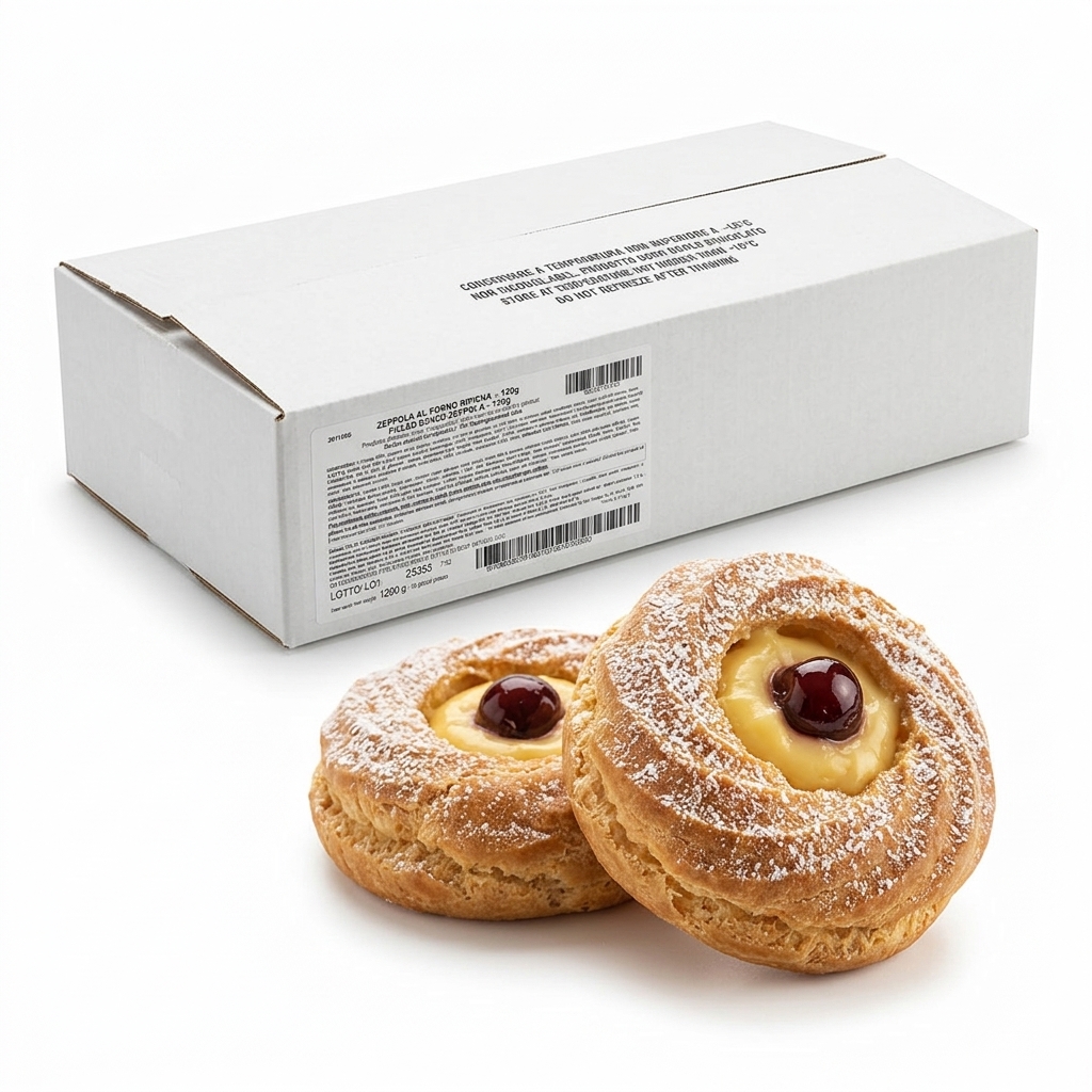 Gefüllte Zeppola aus dem Ofen 120 g (Karton 10 Stk.) SG