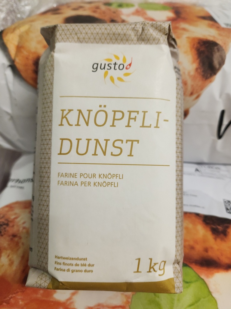SEMOLA RIMACINATA FINE KNOEPFLIDUNST 1KG 10CONF MEY