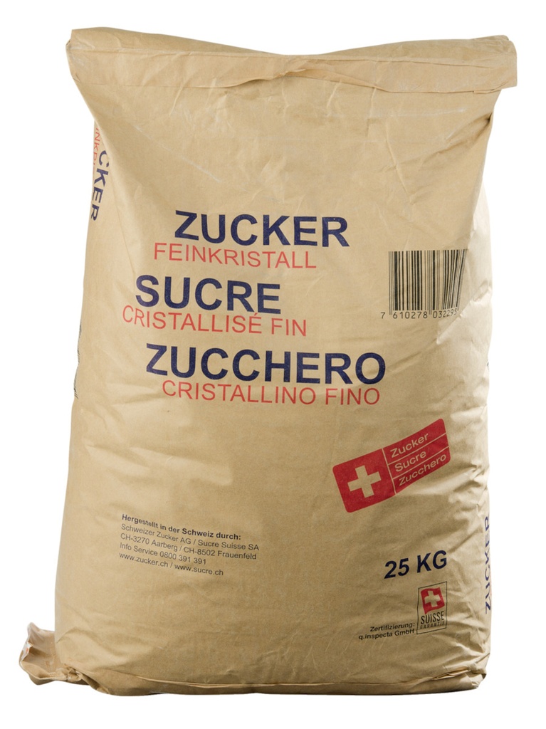 Zucchero Da 25 kg Bianco Al