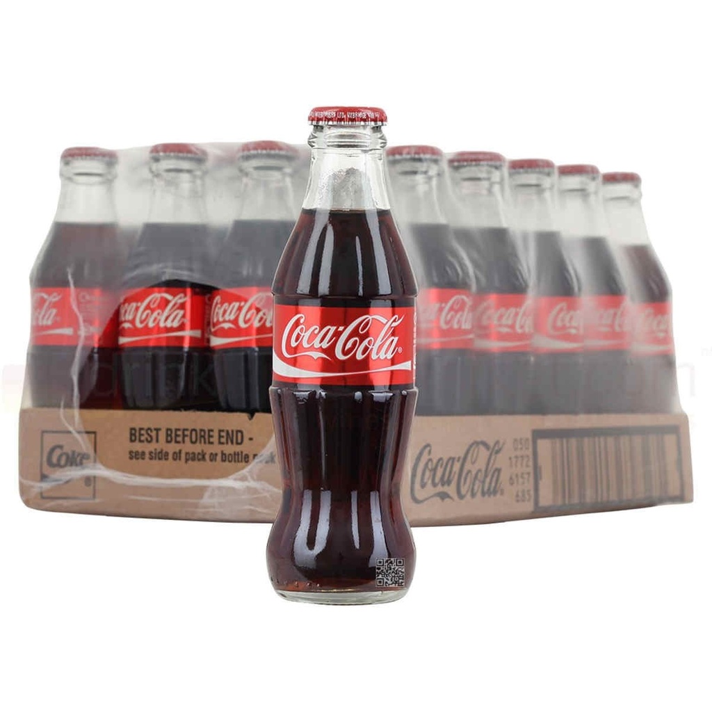 Coca-Cola Glasflasche 33 cl (Karton 24 Flaschen) AL