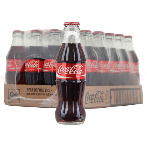 Coca-Cola Bouteille en Verre 33 cl (Carton 24 bouteilles) AL