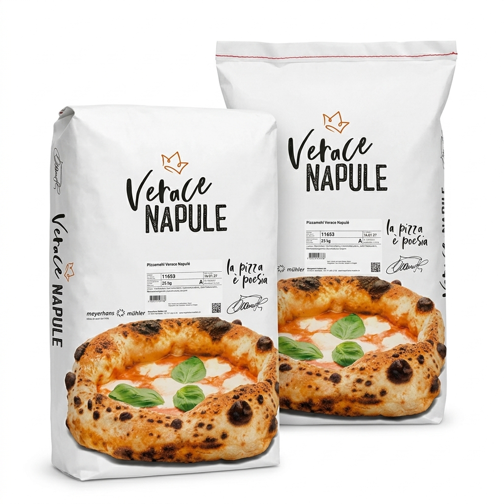 Mehl Typ 00 Verace Napule Sack 25 kg — Meyerhans Mühlen