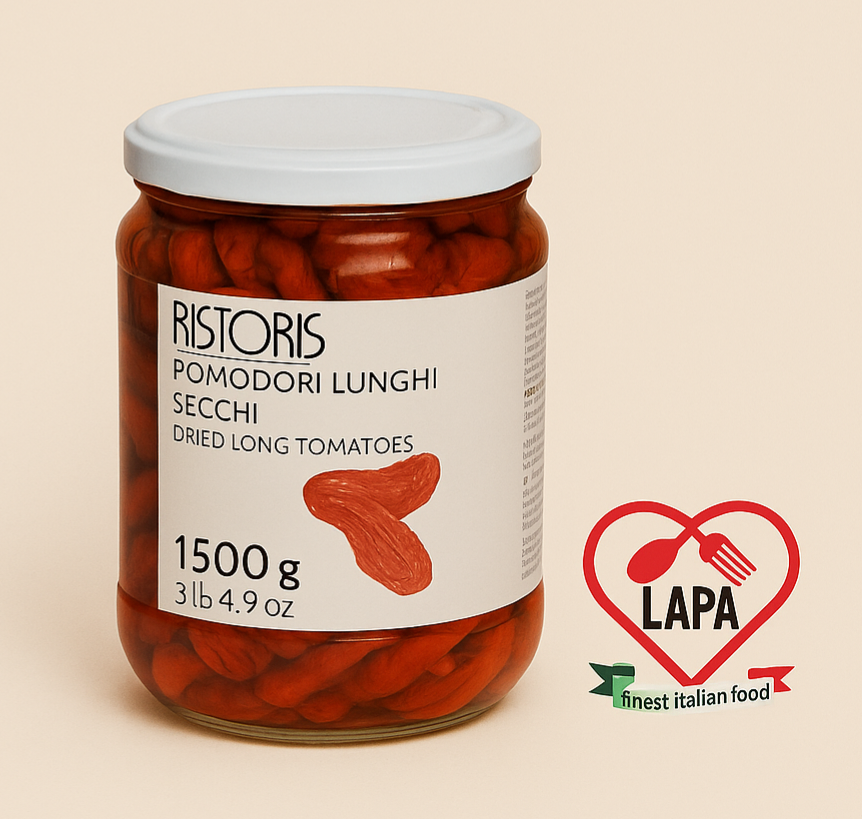 Tomaten Secchi Vaso Vetro 2.9kg 4pz krt Ris