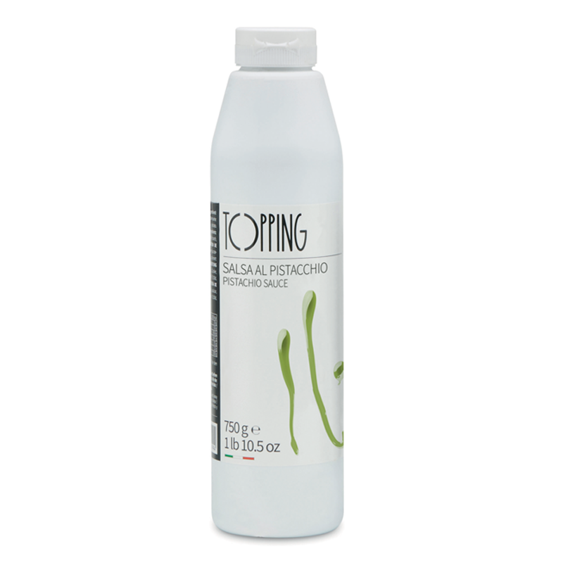 TOPPING SALSA AL PISTACCHIO FLACONE 750G RIST 6PZ CRT RIS