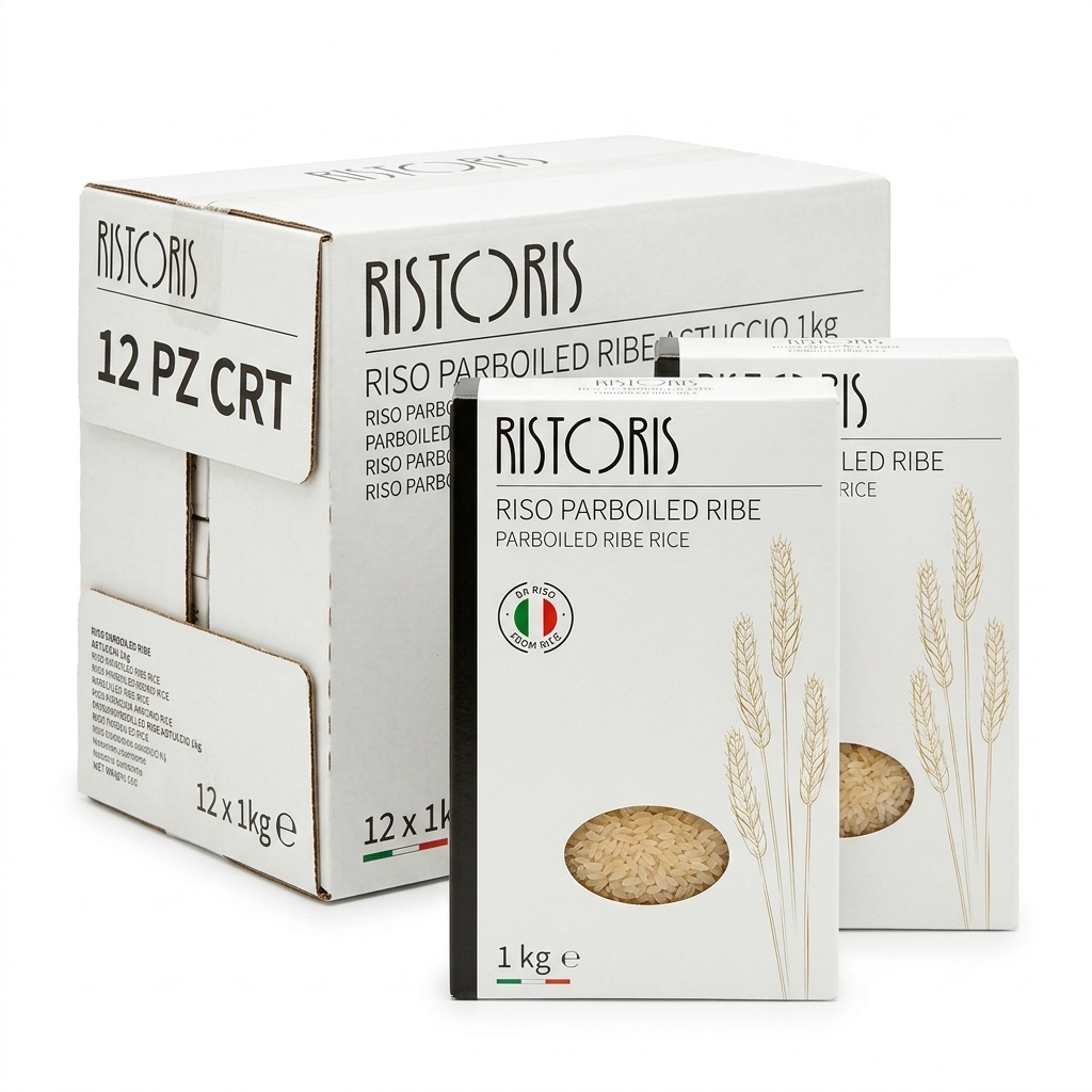 RISO PARBOILED RIBE ASTUCCIO 1KG 12PZ CRT RIS