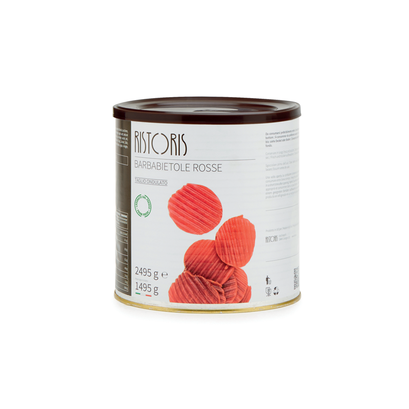 BARBABIETOLE ROSSE TAGLIO ONDA LATTA 2.495KG 3PZ CRT RIS