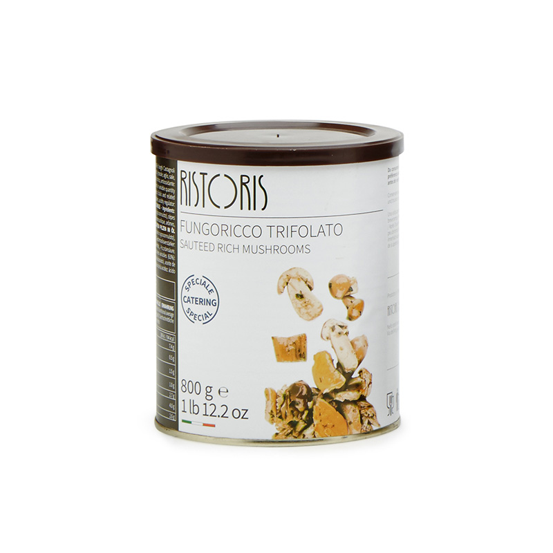 FUNGHI FUNGORICCO PORCIRISTO TRANCET TRIF LATTA 800G 6PZ CRT RIS