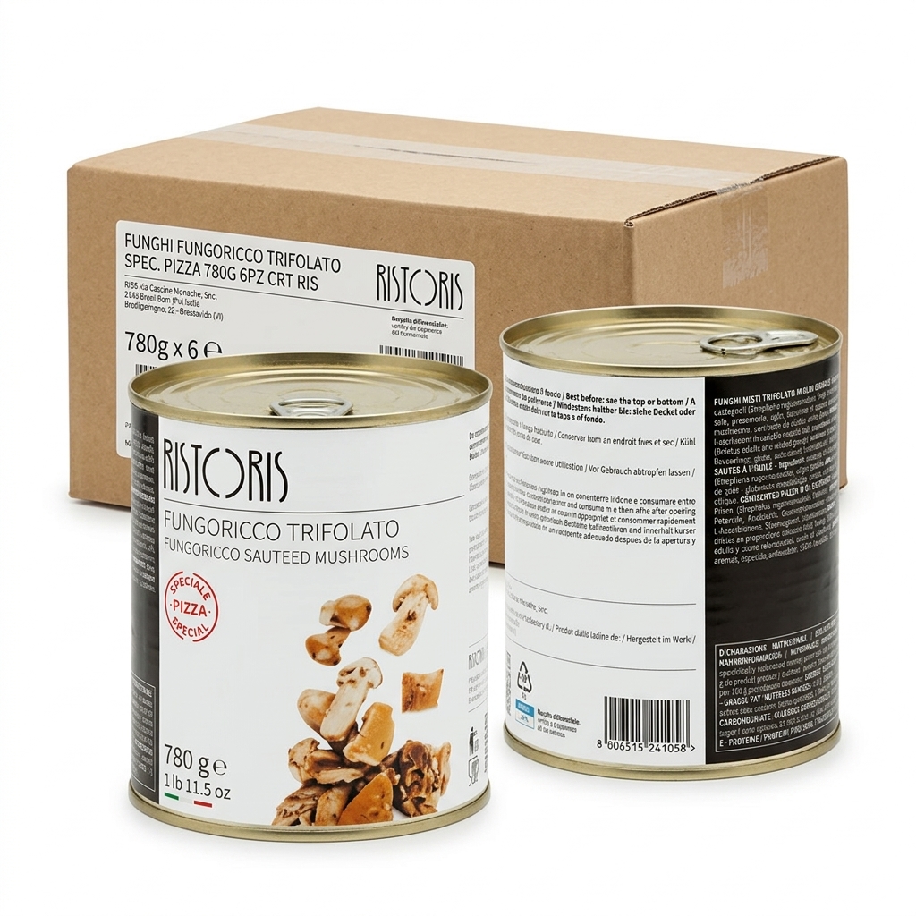 Funghi Misti Trifolati Fungoricco Speciale Pizza 780 g (Cartone 6) — Ristoris