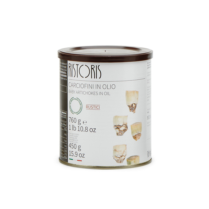 CARCIOFINI IN OLIO - RUSTICI 760G 6PZ CRT RIS
