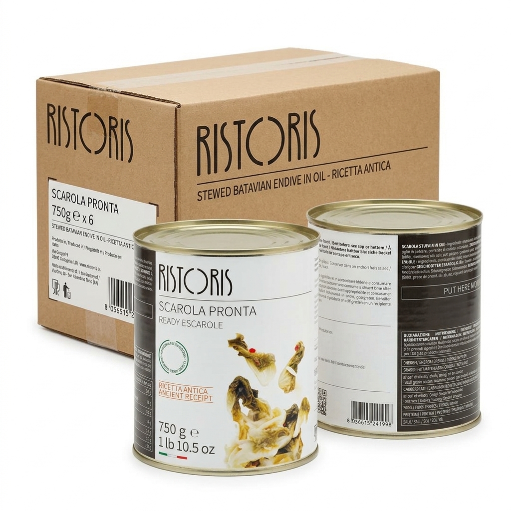 Scarole Ricetta Antica 750 g (Case of 6) — Ristoris