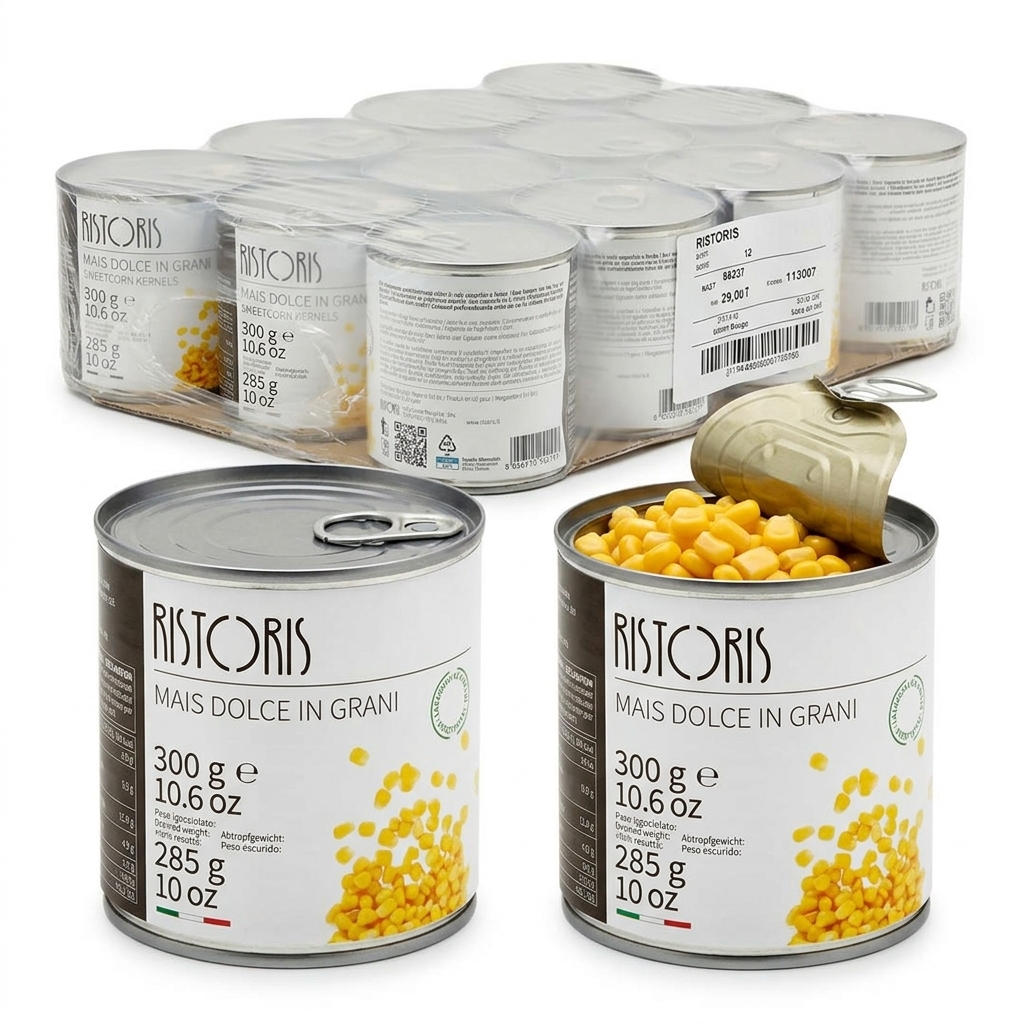 Mais Dolce in Grani Latta 300 g (Cartone 12) — Ristoris