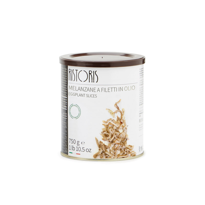 MELANZANE A FILETTI LATTA 750G 6PZ CRT RIS
