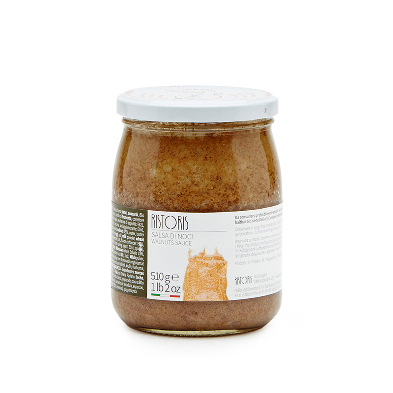Salsa di Noci Vaso 510g 6pz crt RIS