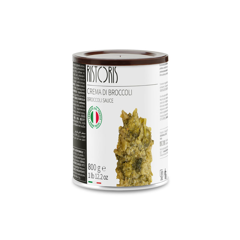 CREMA DI BROCCOLI LATTA 800G 6PZ CONF RIS
