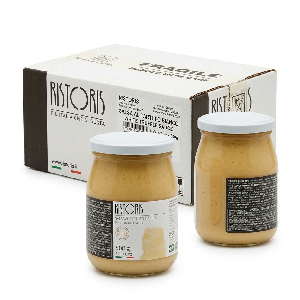 Sauce à la Truffe Blanche 500 g (Carton 6) — Ristoris