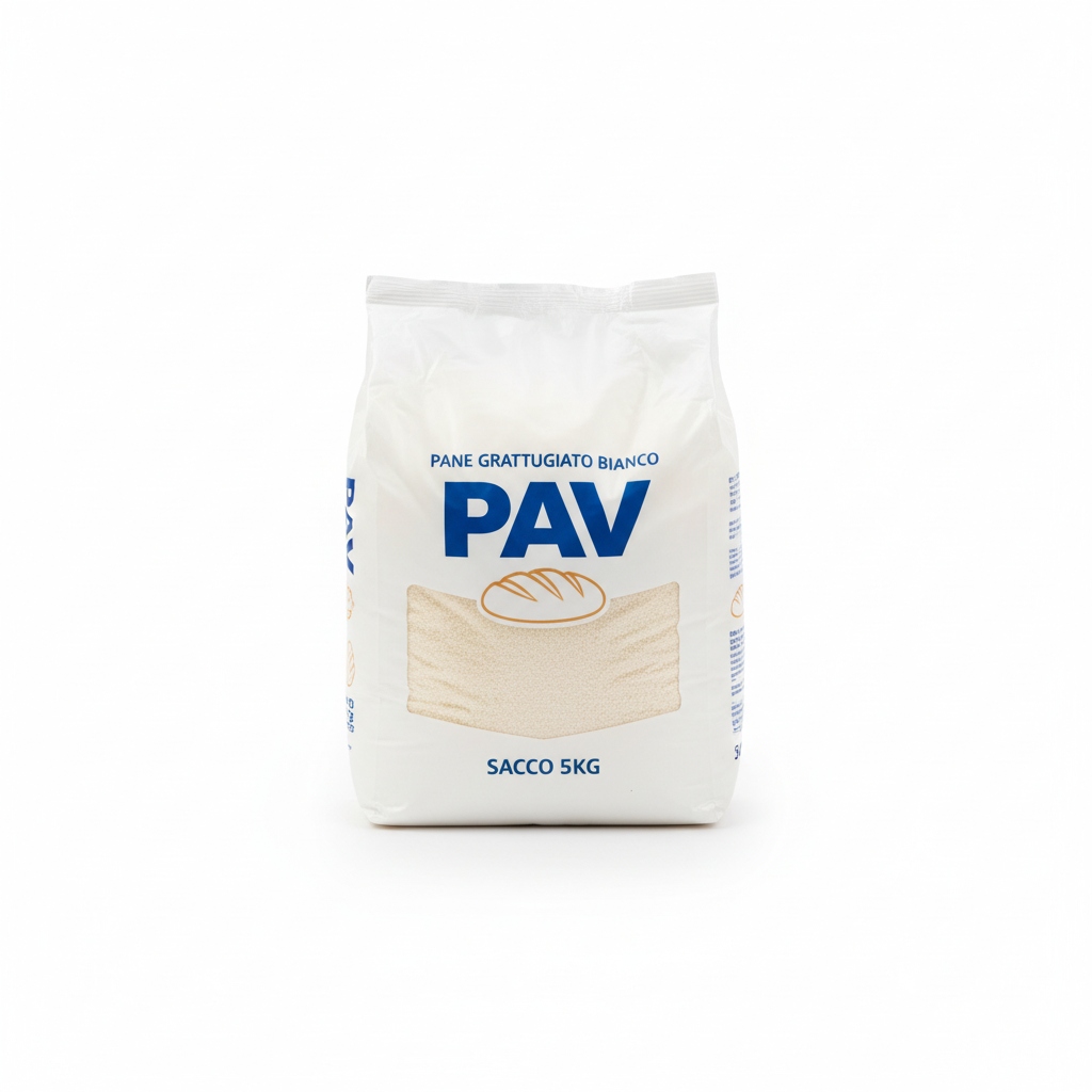 PANE GRATTUGIATO BIANCO SACCO 5KG PAV