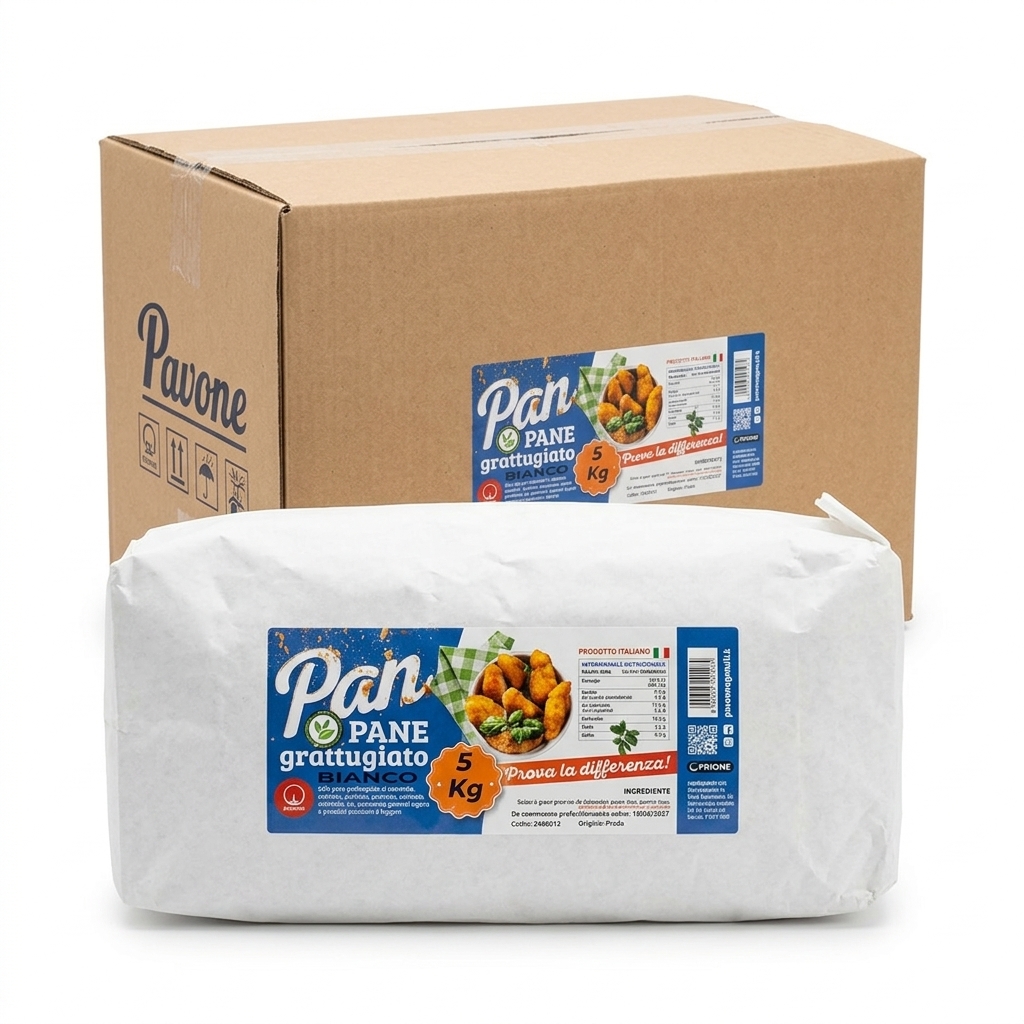 Paniermehl Weiss Sack 5 kg — Pavone