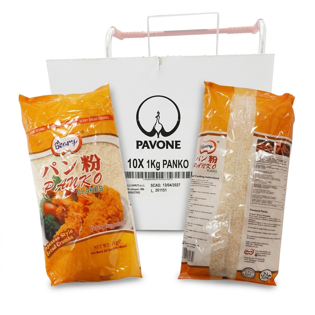 Panko Flakes Japanischer Stil Beutel 1 kg (Karton 10 Stk.) — Pavone