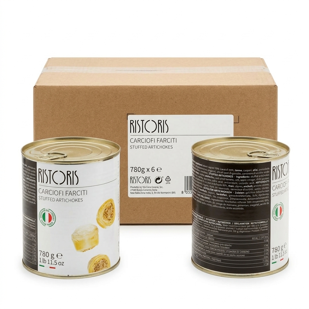 Stuffed Artichokes in Tin 780 g (6 pcs) Ristoris