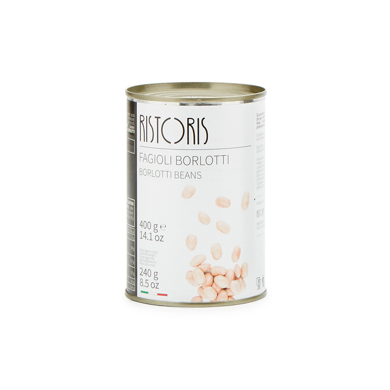 FAGIOLI BORLOTTI LATTA 400G ITA 12PZ CRT RIS