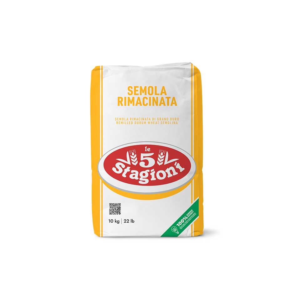 SEMOLA RIMACINATA 5 STAGIONI PZ 10KG AF