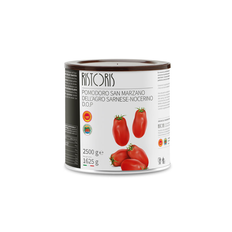 POMODORO PELATI SAN MARZANO DOP LATTA 2.5KG 6PZ CRT RIS
