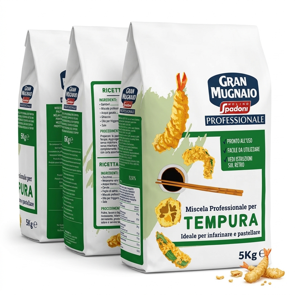 Professional Tempura Mix 5 kg — Molino Spadoni