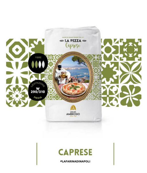 FARINA CAPRESE TIPO 00 SACCO 25KG MA