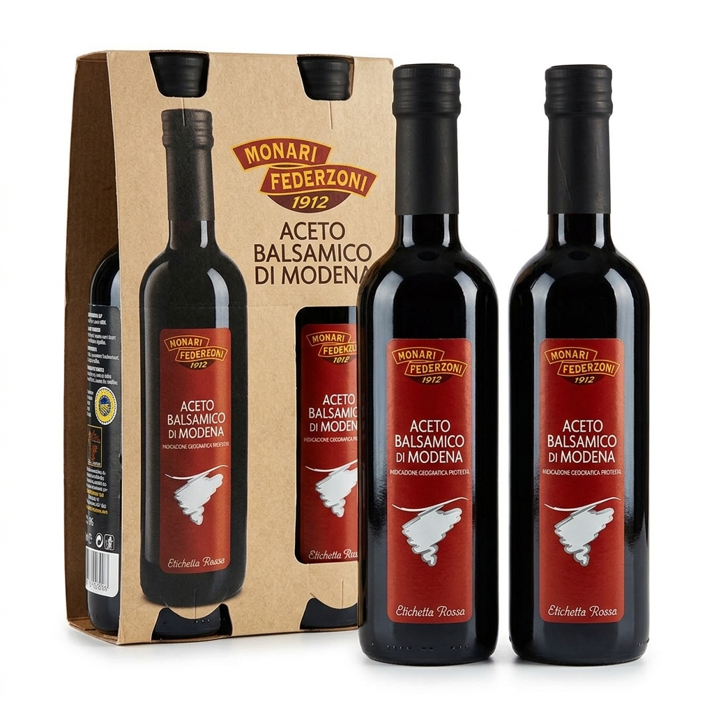 Vinaigre Balsamique 500 ml (Carton de 2 Bouteilles)