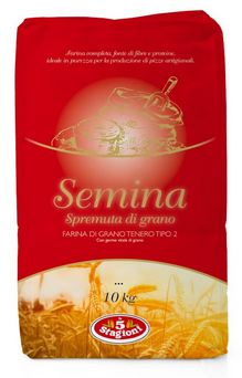 FARINA DI GRANO TENERO 5 STAGIONI SEMINA SACCO 10KG AF