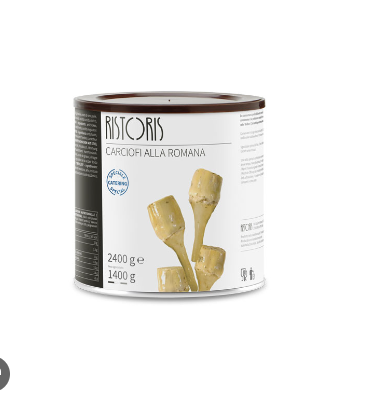 Carciofi Alla Romana Latta 2400g 3pz krt Rist