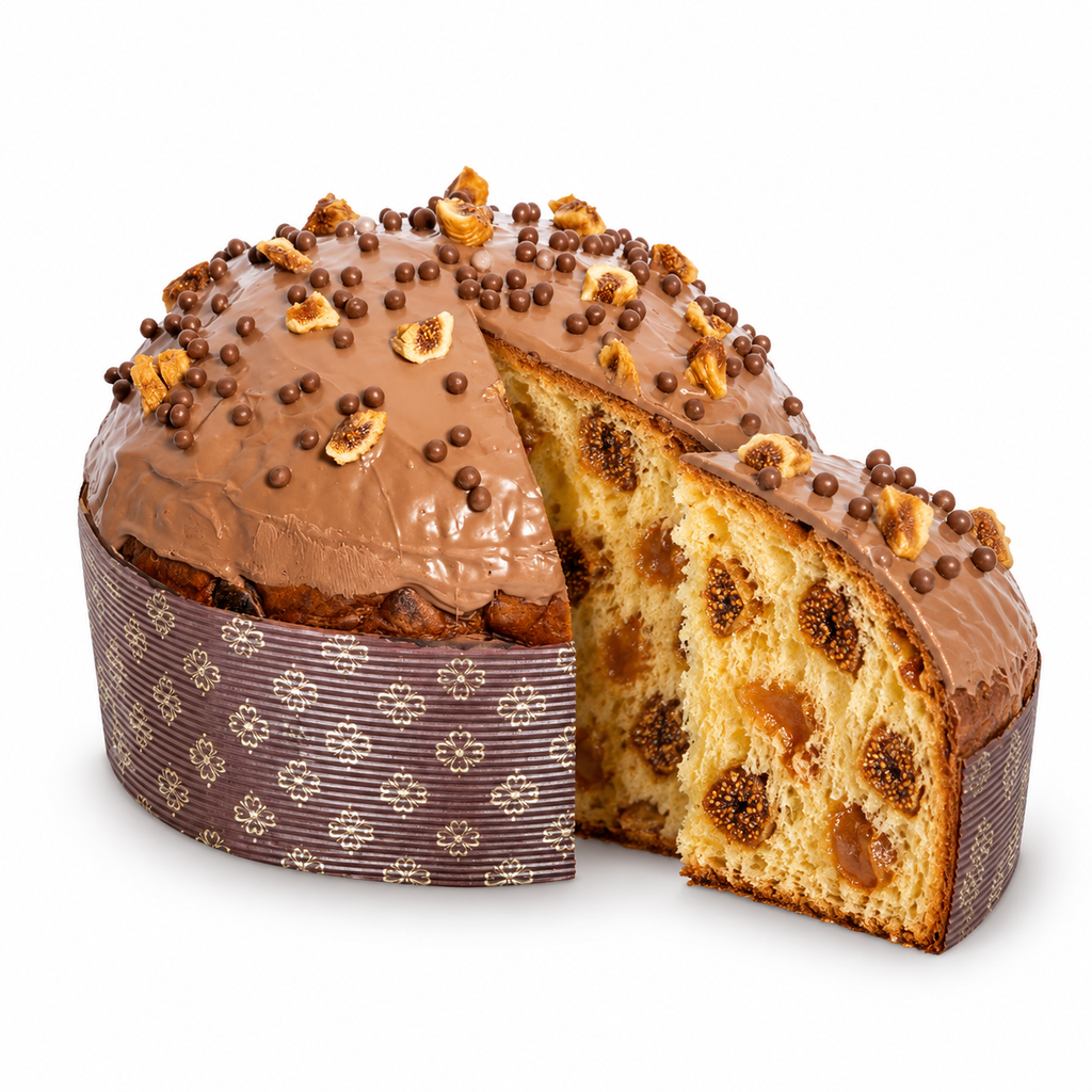 Panettone Fichi Bianchi, Rhum e Caramello 1 kg MAR