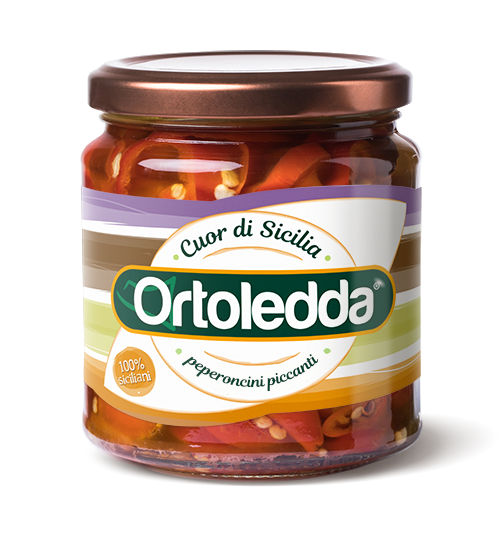 PEPERONCINI PICCANTI IN BARATTOLO ORT