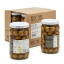 Giant Green Olives Glass Jar 1.6 kg (Case of 6) — Ristoris