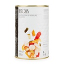 GIARDINIERA DI VERDURE IN ACETO LATTA 4.1 KG 3PZ CRT RIS