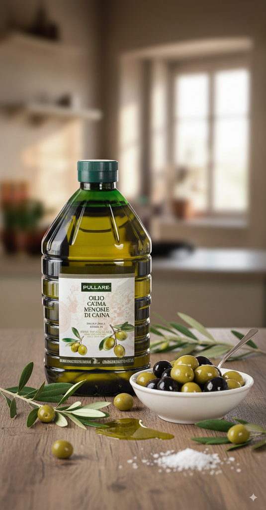 Öl Extra Vergine Di Olivenöl Pallade 5l 2pz krt Zucchi - Italienisches Olivenöl